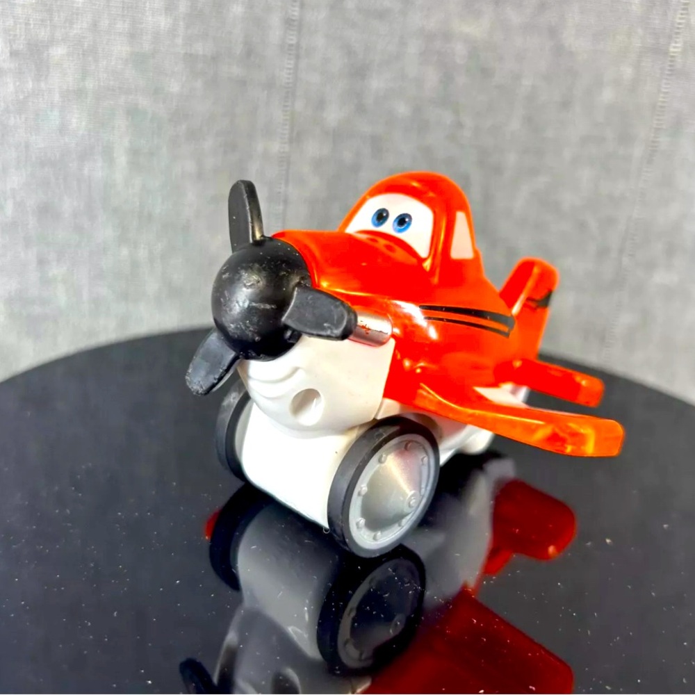 Disney Pixar Planes Rollers Rev N Go Dusty Crophopper 2013 Mattel Fisher Price